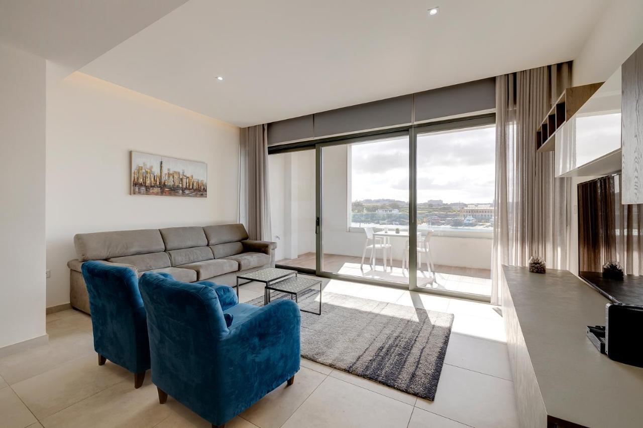 Luxe Apartment With Valletta And Harbour Views スリーマ エクステリア 写真