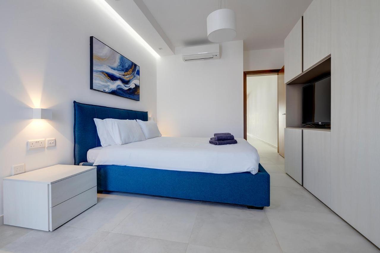 Luxe Apartment With Valletta And Harbour Views スリーマ エクステリア 写真