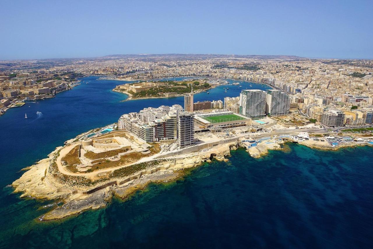 Luxe Apartment With Valletta And Harbour Views スリーマ エクステリア 写真