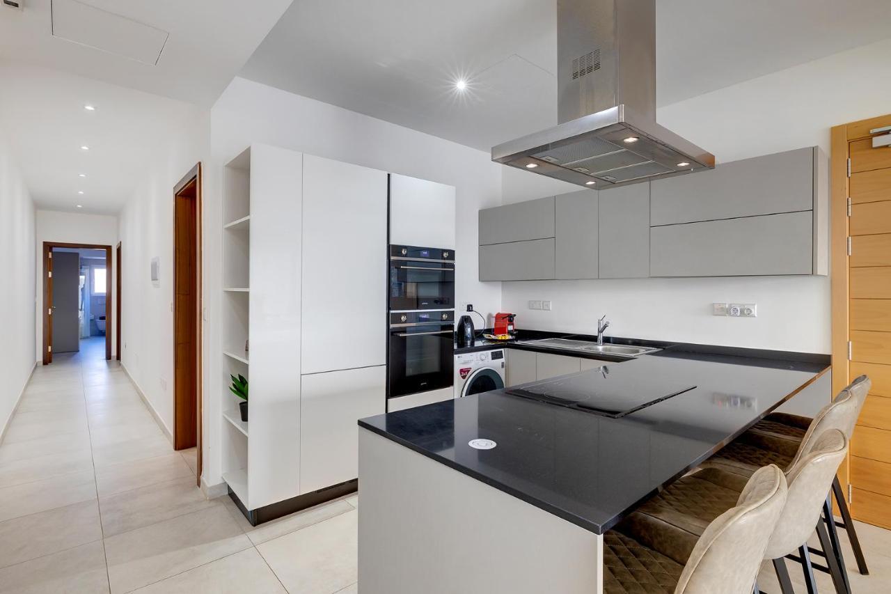 Luxe Apartment With Valletta And Harbour Views スリーマ エクステリア 写真