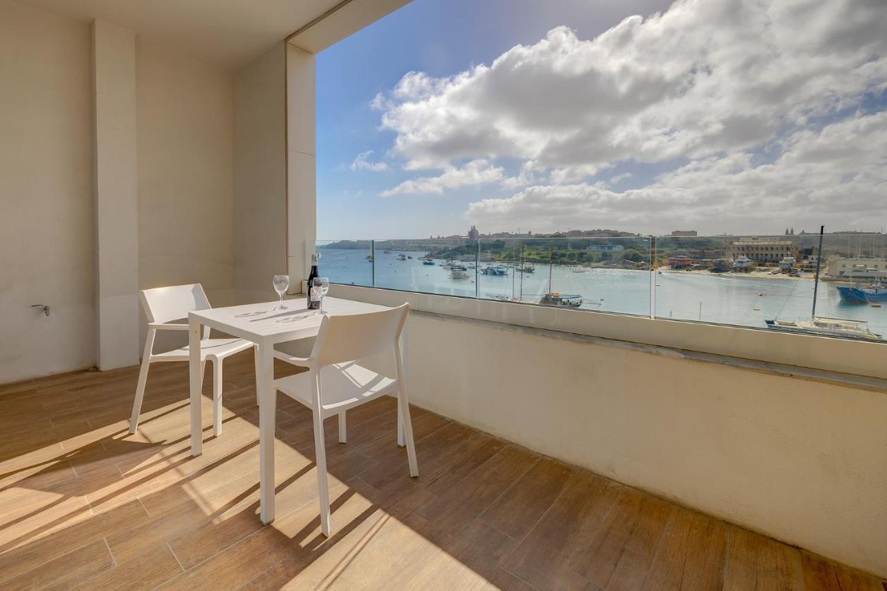Luxe Apartment With Valletta And Harbour Views スリーマ エクステリア 写真