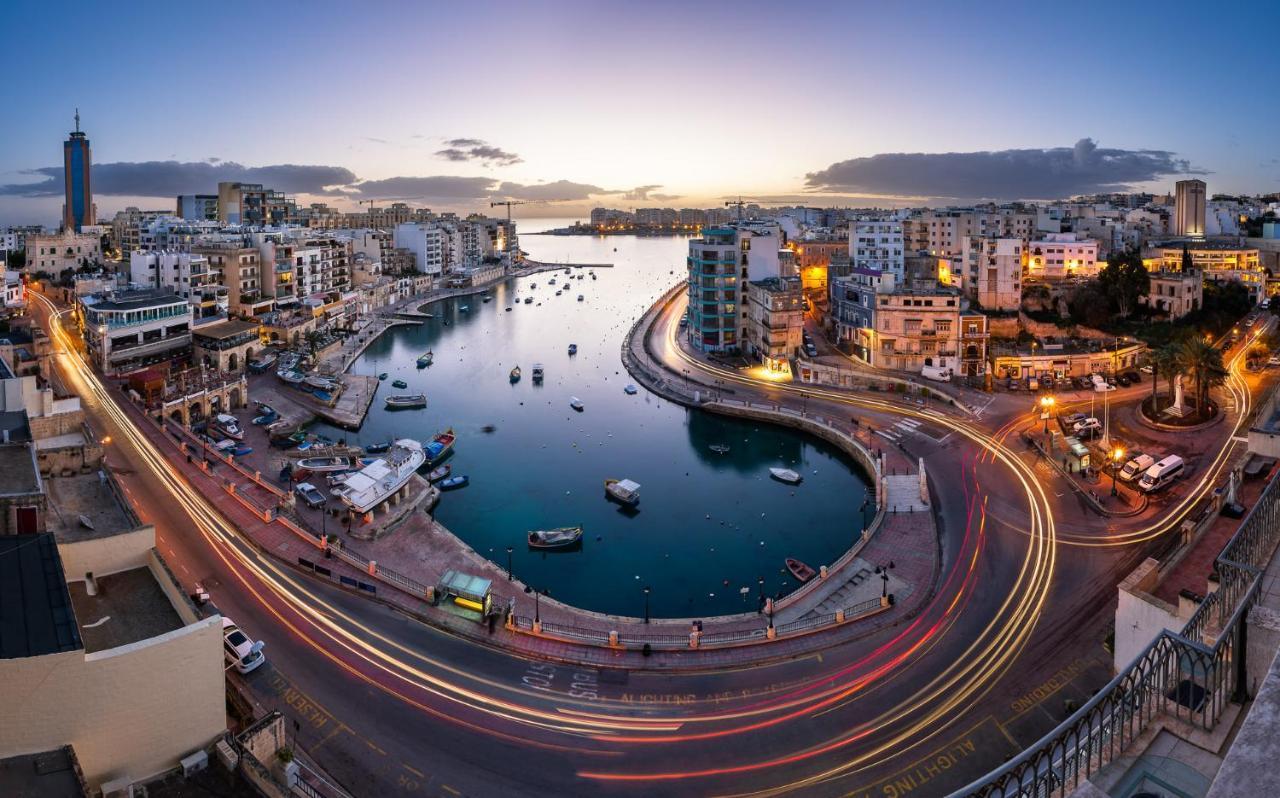Luxe Apartment With Valletta And Harbour Views スリーマ エクステリア 写真