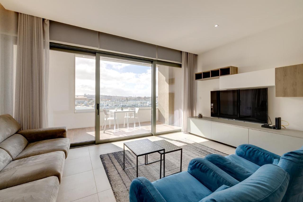 Luxe Apartment With Valletta And Harbour Views スリーマ エクステリア 写真
