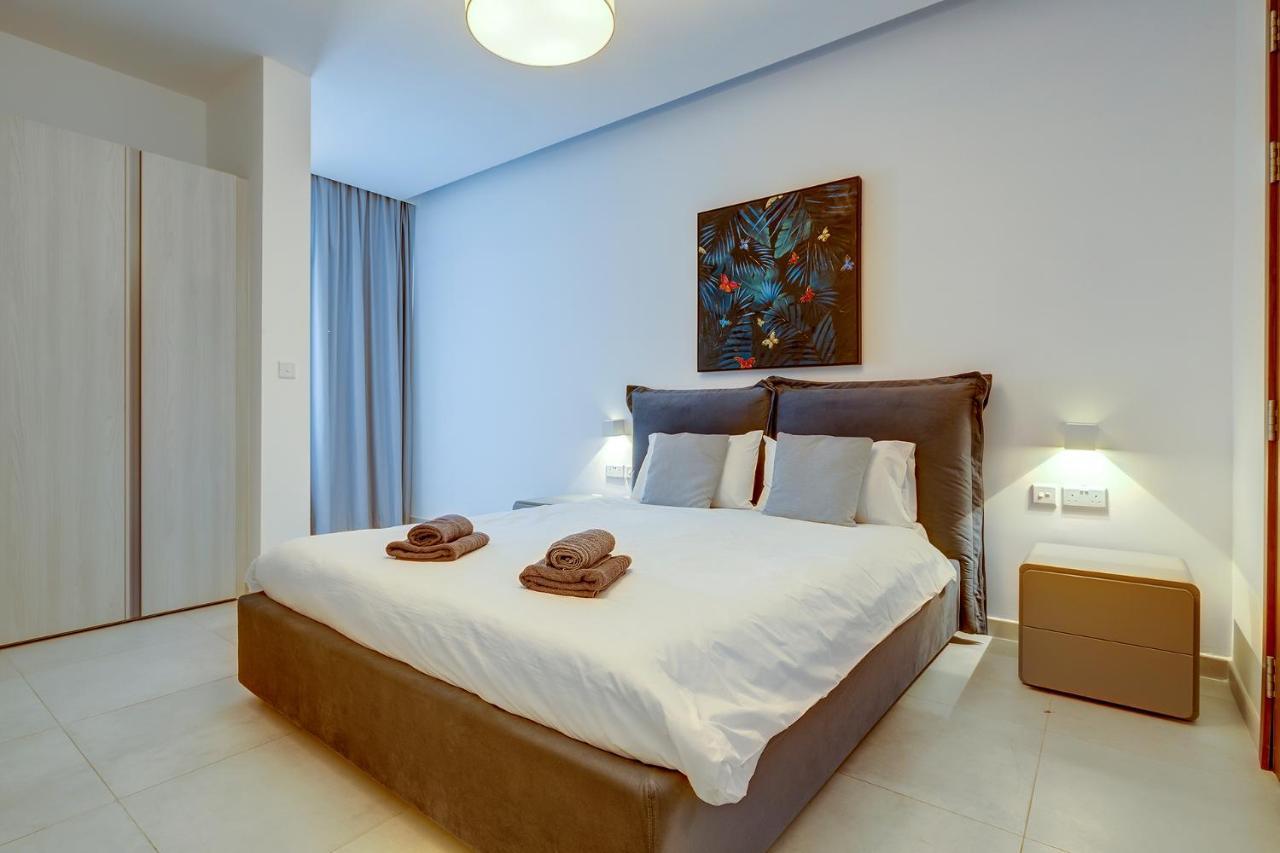 Luxe Apartment With Valletta And Harbour Views スリーマ エクステリア 写真