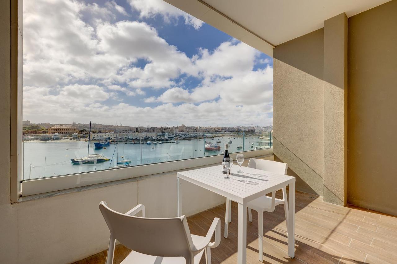 Luxe Apartment With Valletta And Harbour Views スリーマ エクステリア 写真