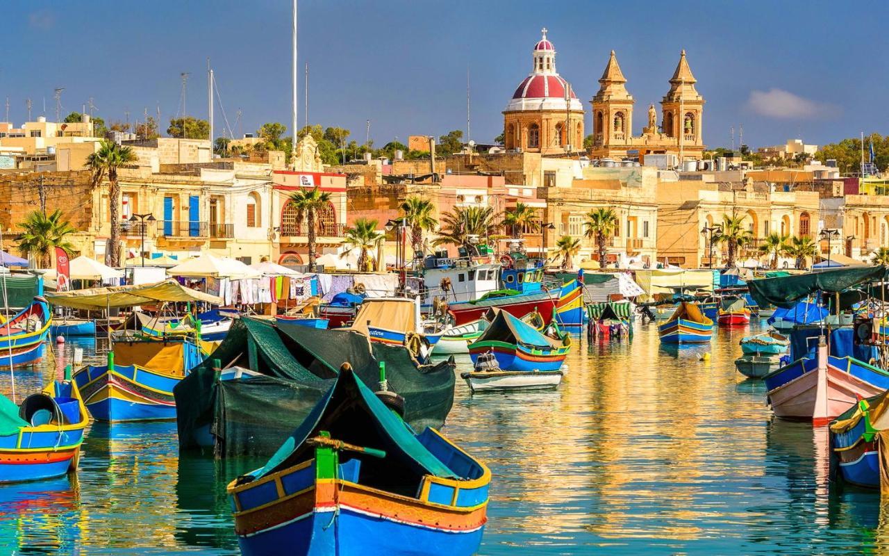 Luxe Apartment With Valletta And Harbour Views スリーマ エクステリア 写真